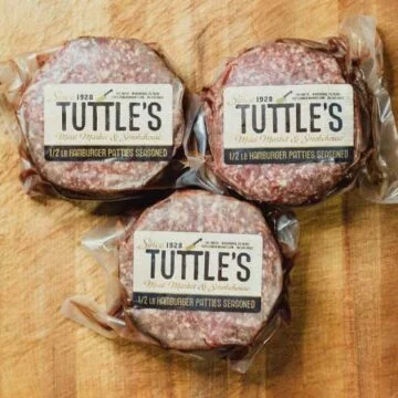 12- Half Pound, Hand Pressed Regular Seasoned Hamburger Patties