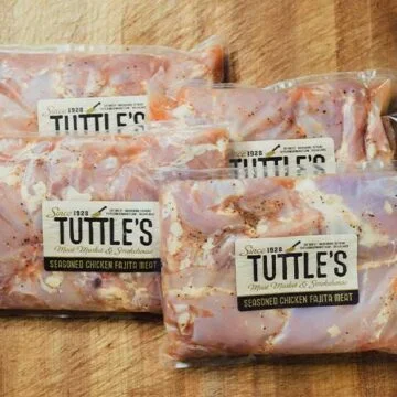 8 Pounds of Pre-Seasoned Chicken Fajitas